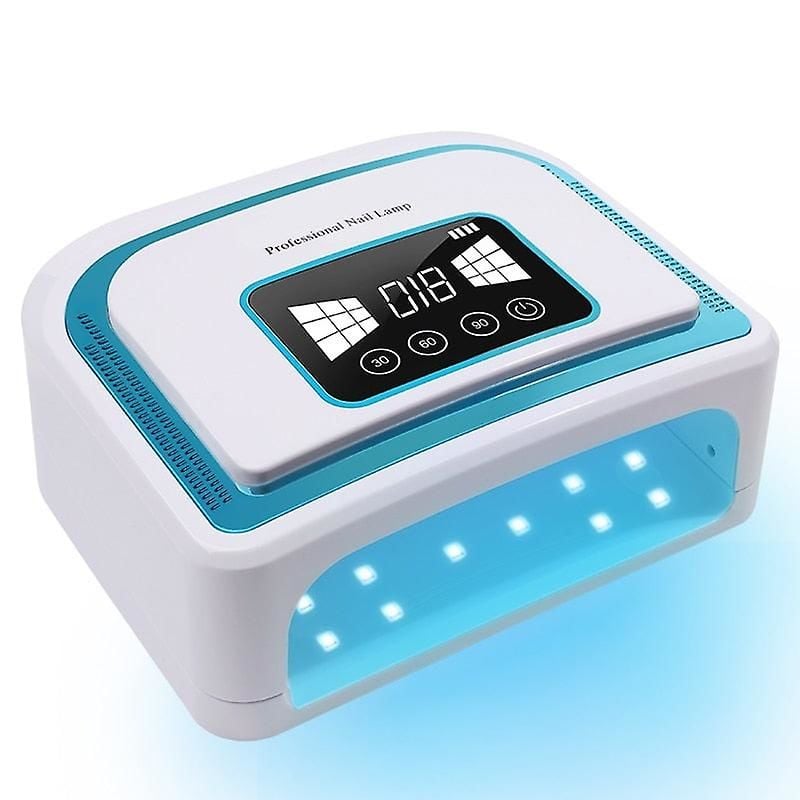 Blueque V10 Şarjlı Uv Led Kurutucu 120 Watt 30 Led Kablosuz Kullanım