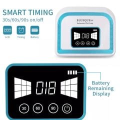 Blueque V10 Şarjlı Uv Led Kurutucu 120 Watt 30 Led Kablosuz Kullanım