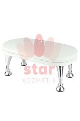 Beyaz Manikür Sehpası - Yastığı