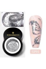 Born Pretty Metallic Simli Painting Gel Metalik Çizim Jeli 5 ml