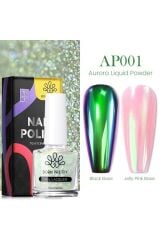 Born Pretty 10ml Aurora Crome Liquid Powder Sıvı Krom Ayna İnci Tozu