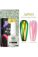Born Pretty 10ml Aurora Crome Liquid Powder Sıvı Krom Ayna İnci Tozu