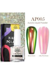 Born Pretty 10ml Aurora Crome Liquid Powder Sıvı Krom Ayna İnci Tozu