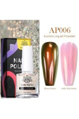 Born Pretty 10ml Aurora Crome Liquid Powder Sıvı Krom Ayna İnci Tozu