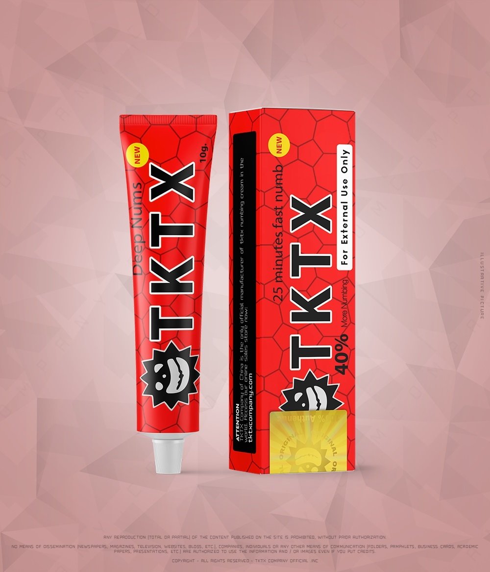 TKTX Kırmızı %40 Anestezi Kremi