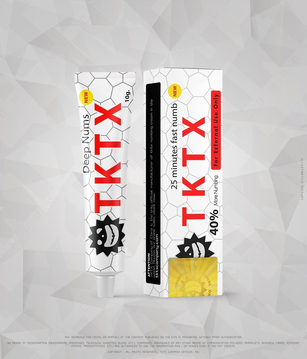 TKTX Beyaz %40 Anestezi Kremi