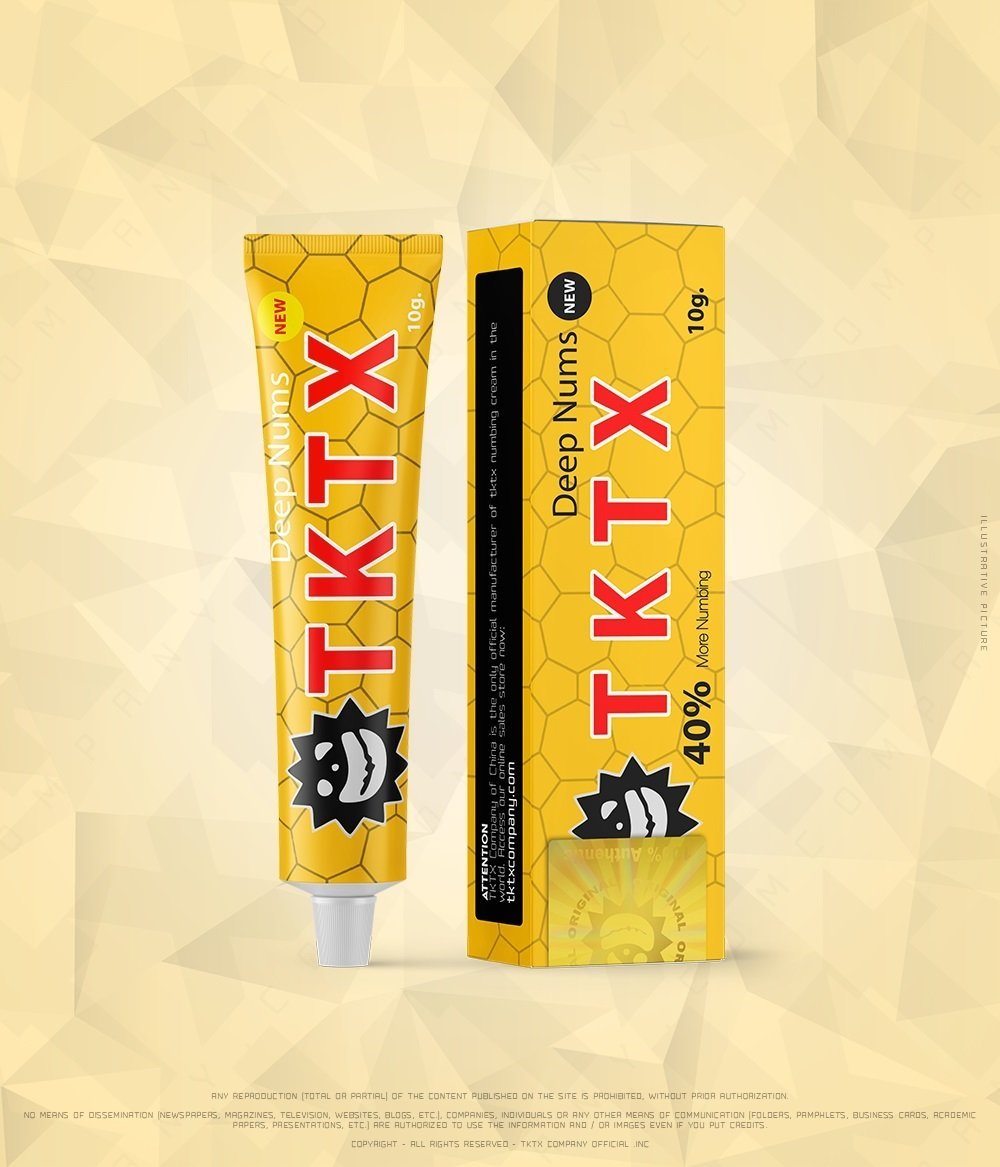 TKTX Sarı %40 Anestezi Kremi