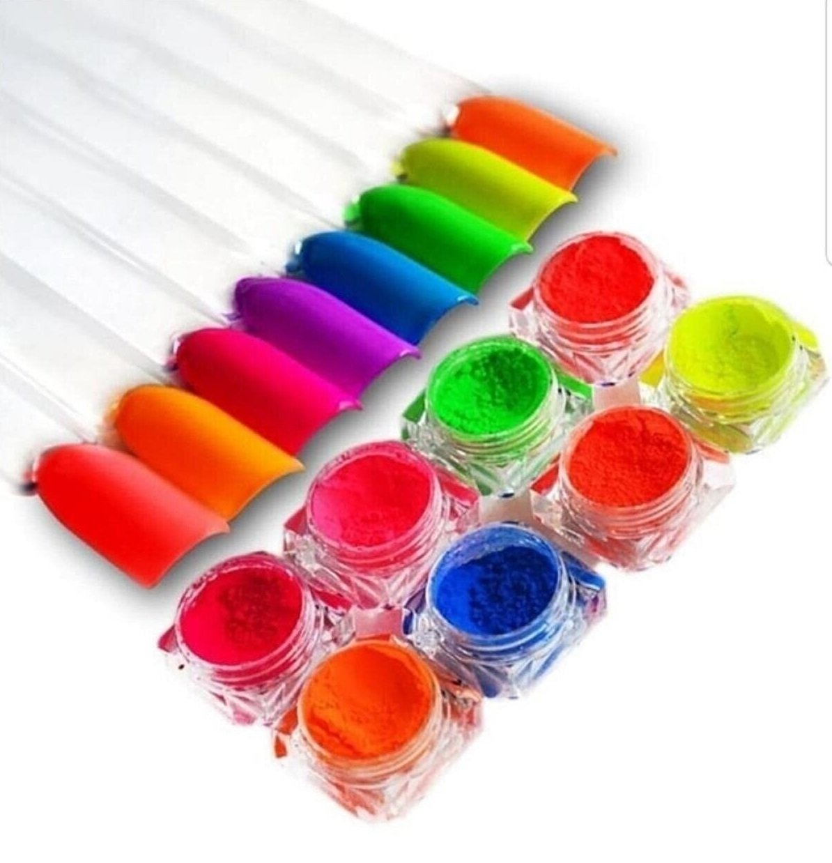 12'li Neon Tırnak Pigmenti