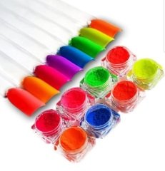 12'li Neon Tırnak Pigmenti
