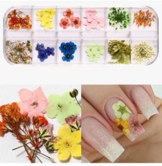 Kuru Çiçek Nail Art