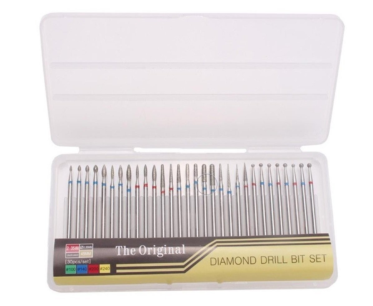 30'lu Elmas Manikür Uç Seti