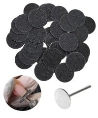 25 mm Pododisk Set 1 Adet Metal 50 Adet Zımpara