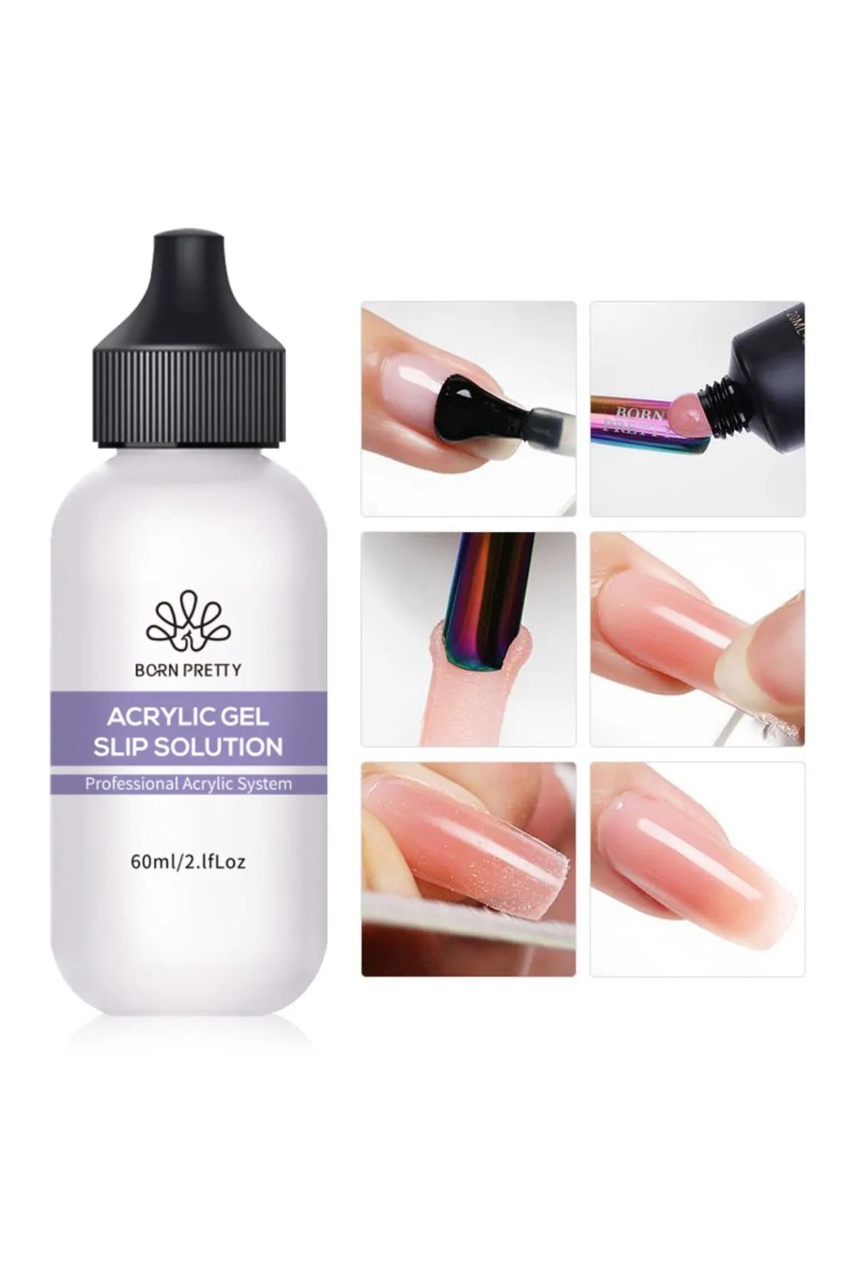 Slip Solution 60 ml Polygel Acrylic Jel Sıvısı