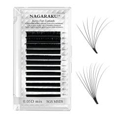 Nagaraku Auto Fan MİX 0,07 D Kıvrım Çek Bırak Sistem