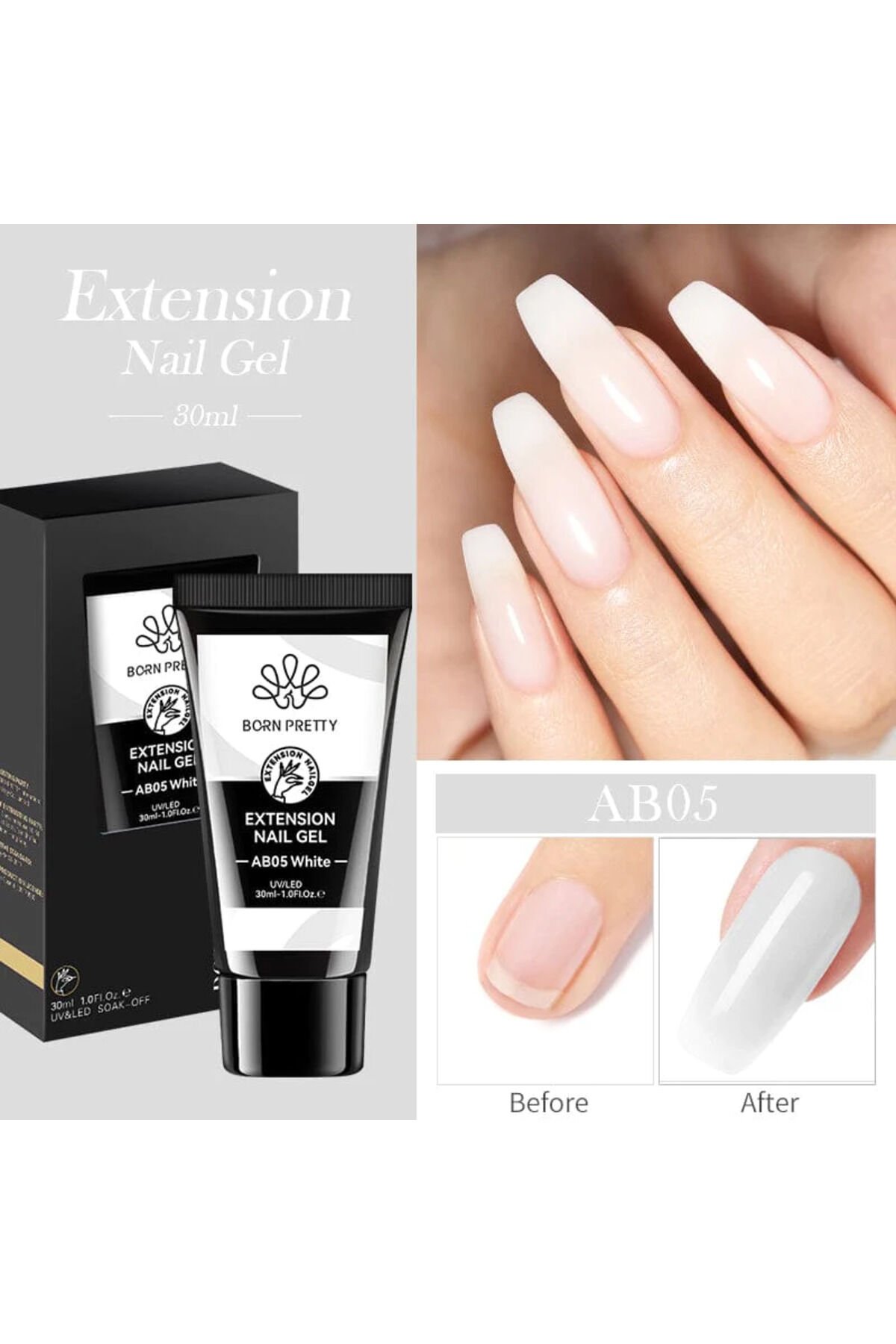 Born Pretty 30 ml Poly Jel Polygel Extension AB