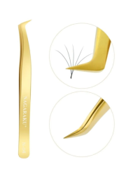 NAGARAKU Ipek Kirpik Cımbızı Volum Cımbızı N-04