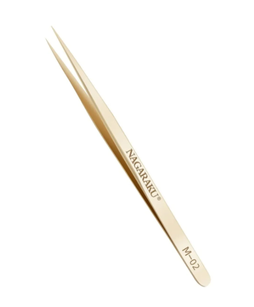 NAGARAKU Lüx Ipek Kirpik Cımbızı Ayırma Cımbızı M02