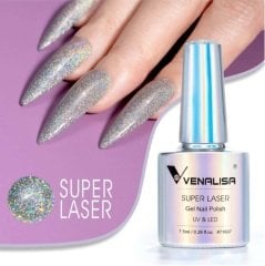Venalisa Süper Lazer Holografik 7,5 ml Kalıcı Oje