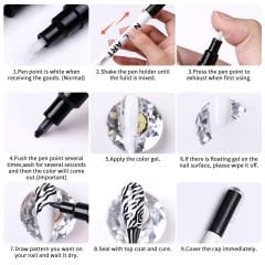 Nail Art Çizim Yazı Kalemi