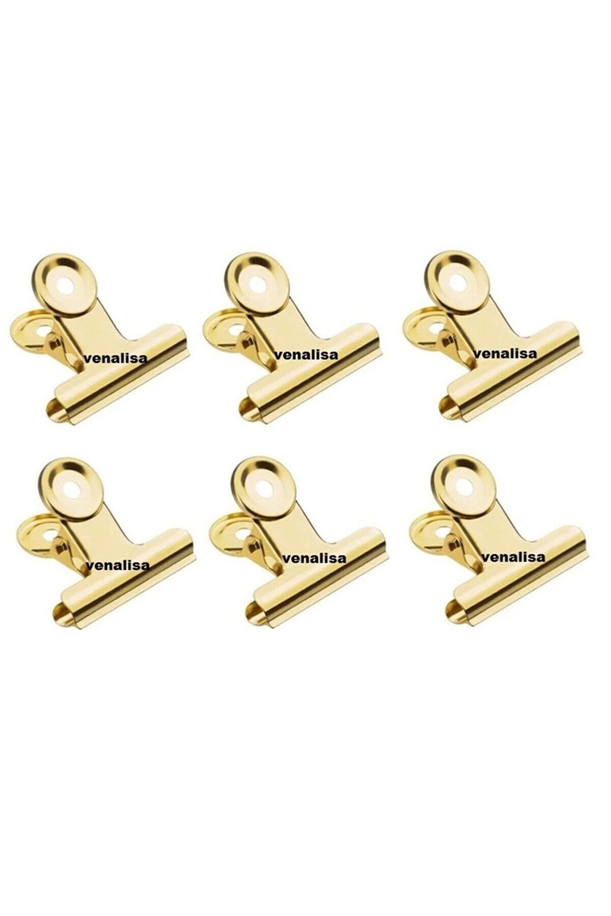 6 Adet Sıkıştırma Mandalı