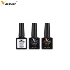 Venalisa 7,5 ml Primer - Base Coat - Top Coat