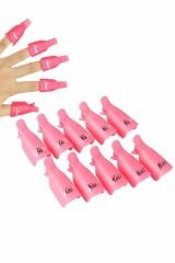 10'lu Kalıcı Oje Çıkarma Mandalı