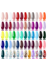60'lı Set Gel Paint Nail Art Çizim Boyası 60 Renk