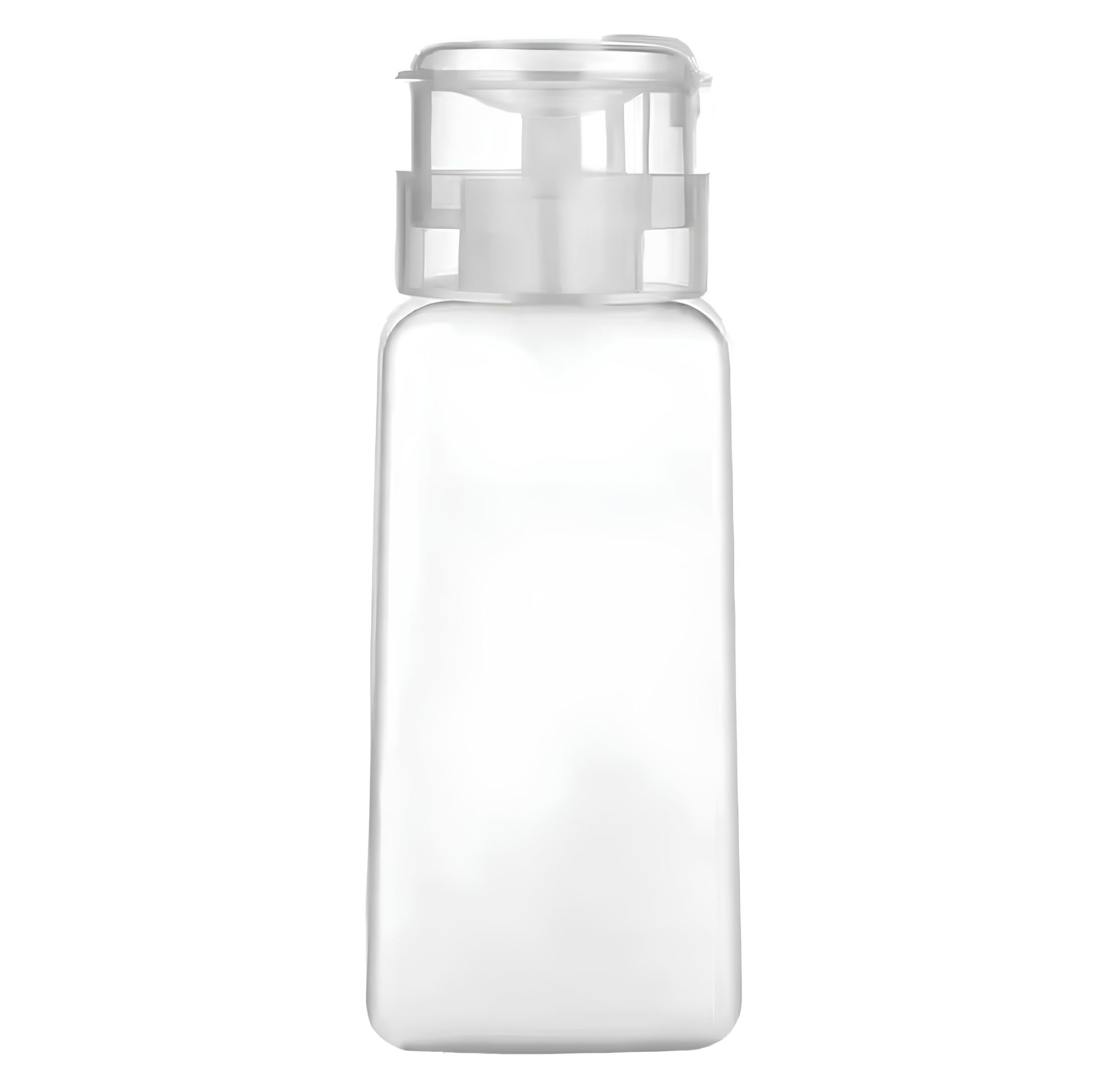 Pompalı Aseton Cleanser Şişesi Protez Tırnak 250 ml Boş Şişe