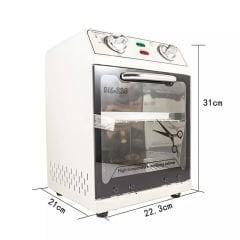 Beyaz Yüksek Isılı Sterilizasyon Makinesi 12 Litre Hacim