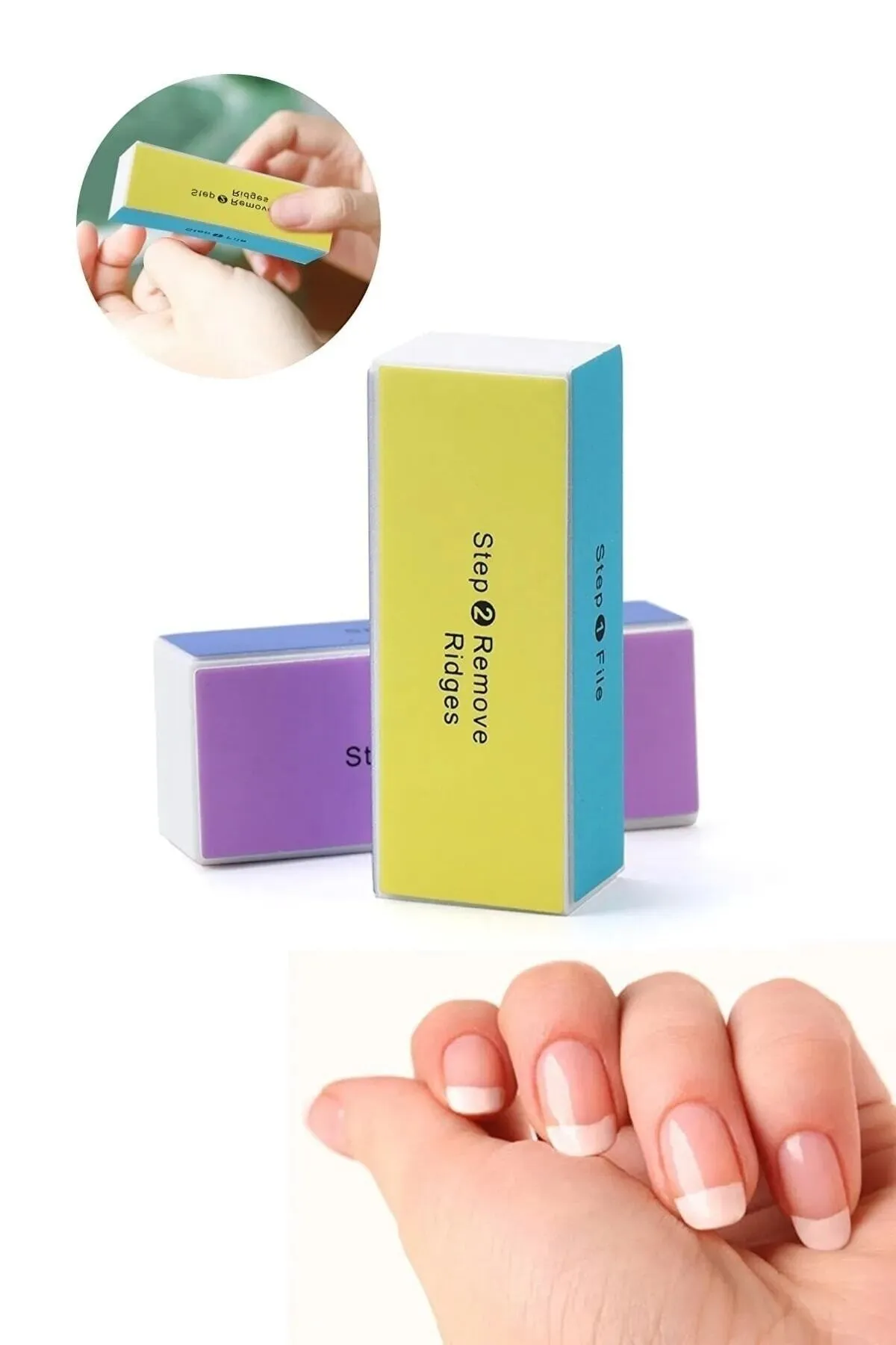 4 Taraflı Buffer Tırnak Törpüsü 1 Adet