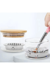 Cam Fırça Temizleme Kabı