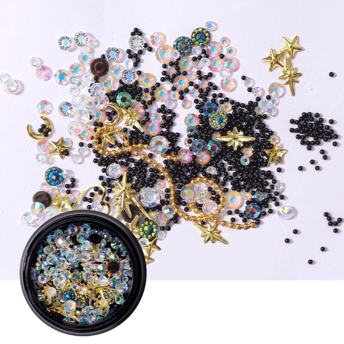 Tırnak Taş Nail Art Süslemeleri 3D