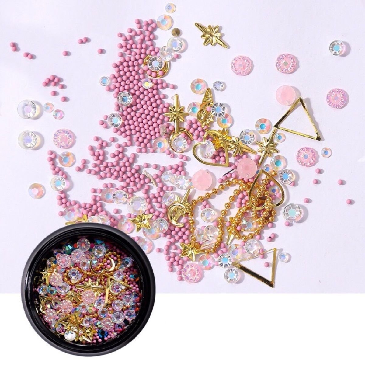 Tırnak Taş Nail Art Süslemeleri 3D