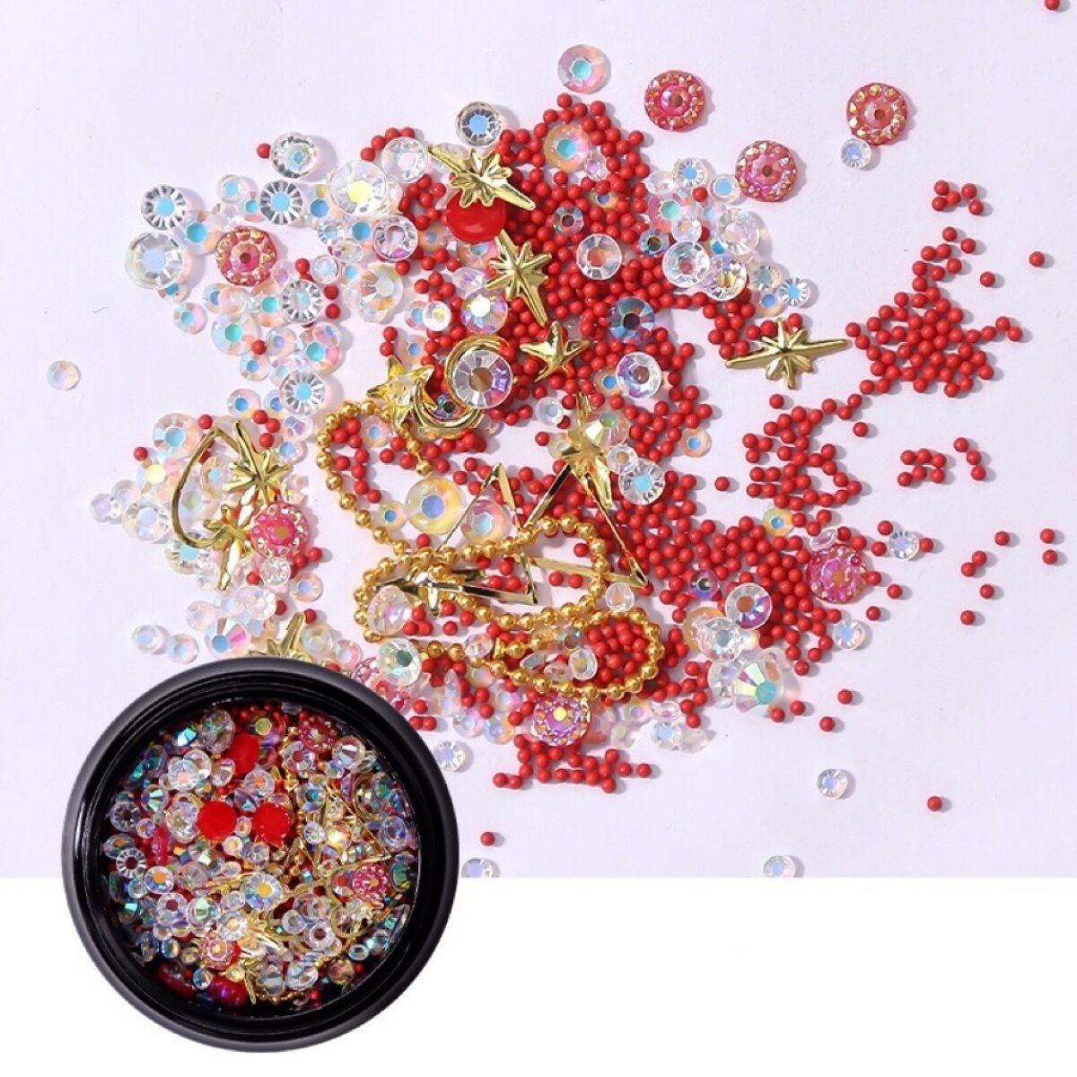 Tırnak Taş Nail Art Süslemeleri 3D