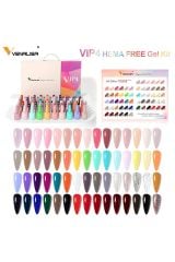 Venalisa Vip4 60 Renk Kalıcı Oje Seti Hema Free