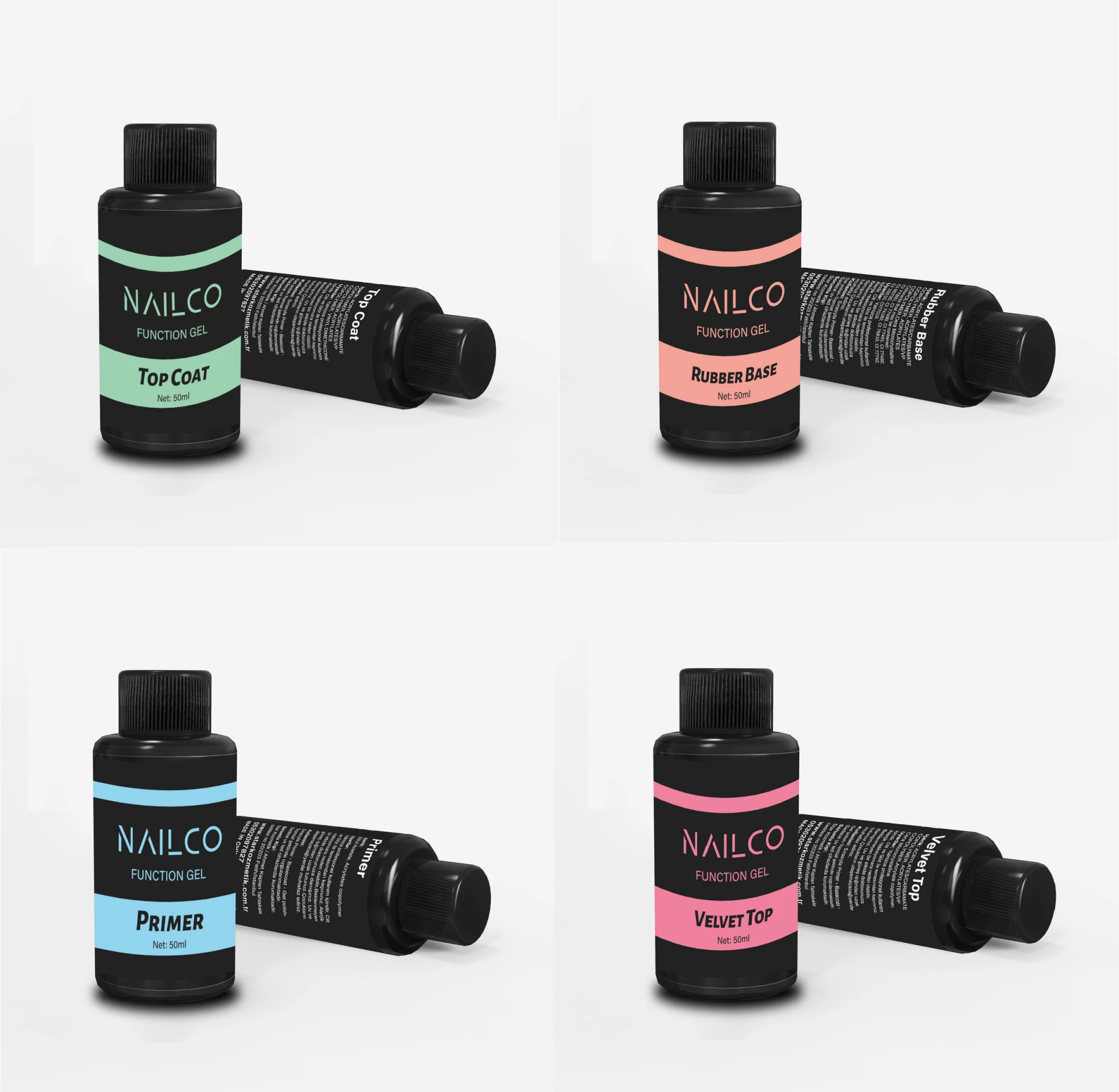NailCo 50 ml Katman Ojeleri