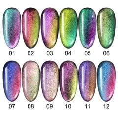 9D Kedi Gözü Kalıcı Oje Cat Eye Uv Gel Polish