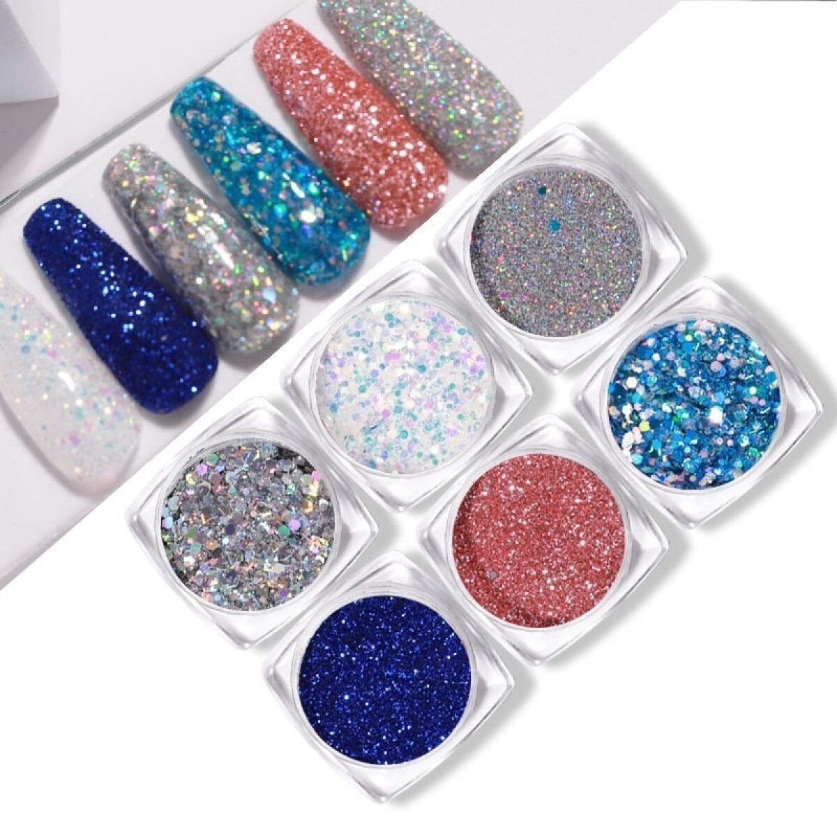 6’lı Nail Art Sim Pul Seti
