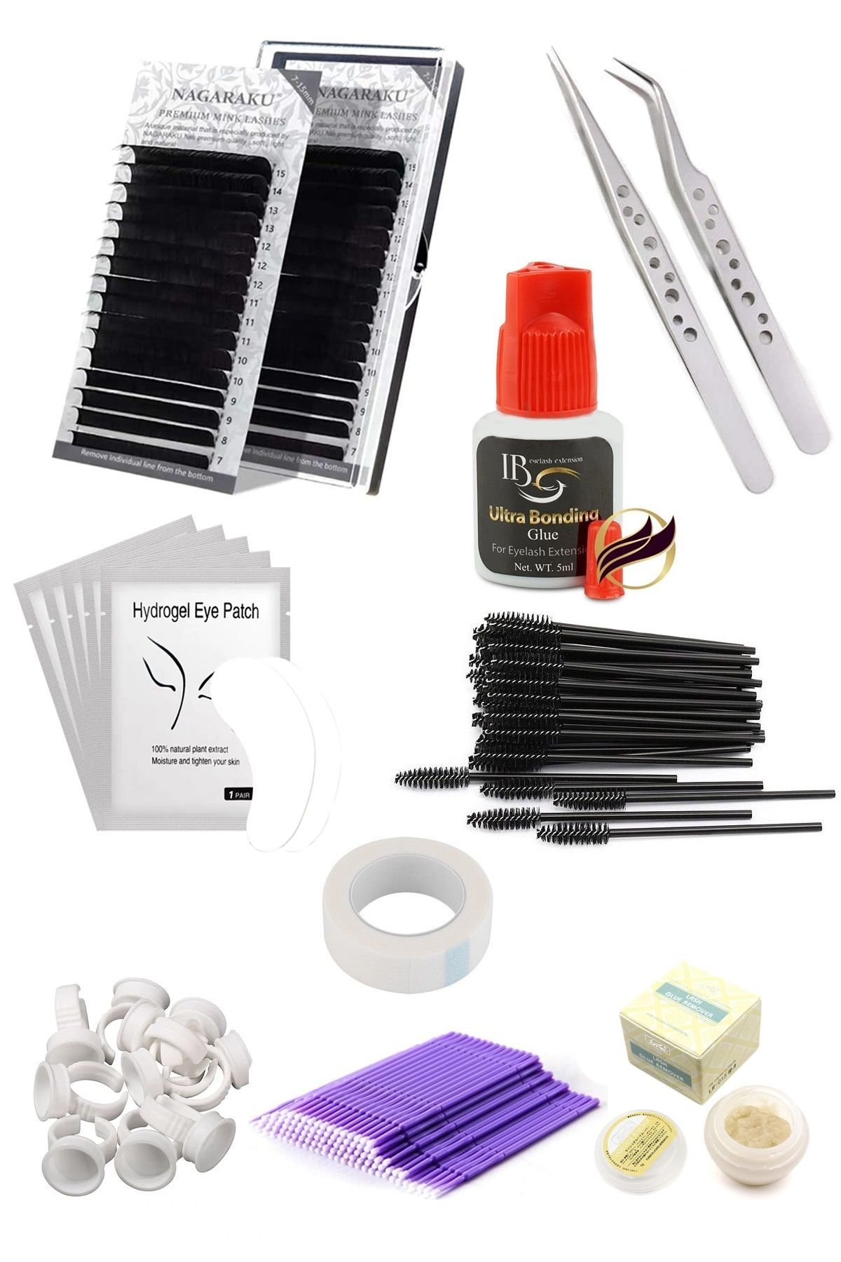Mini Mix İpek Kirpik Başlangıç Seti