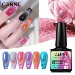 Canni Rainbow Laser Cat Eye Kalıcı Oje