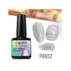 Canni Rainbow Laser Cat Eye Kalıcı Oje