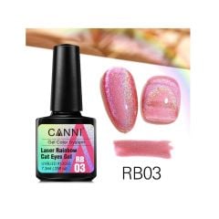 Canni Rainbow Laser Cat Eye Kalıcı Oje