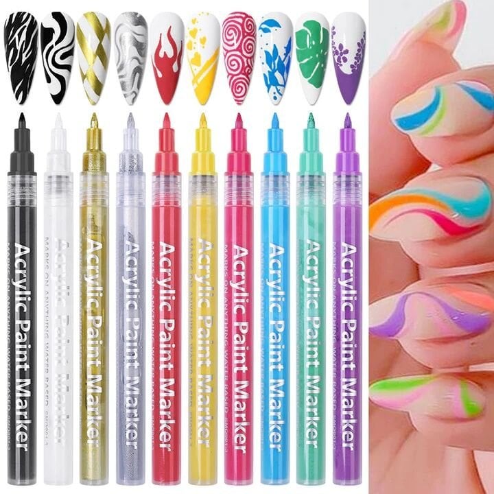 Nail Art Graffiti Pen (Tırnak Dekorasyon Kalemi)