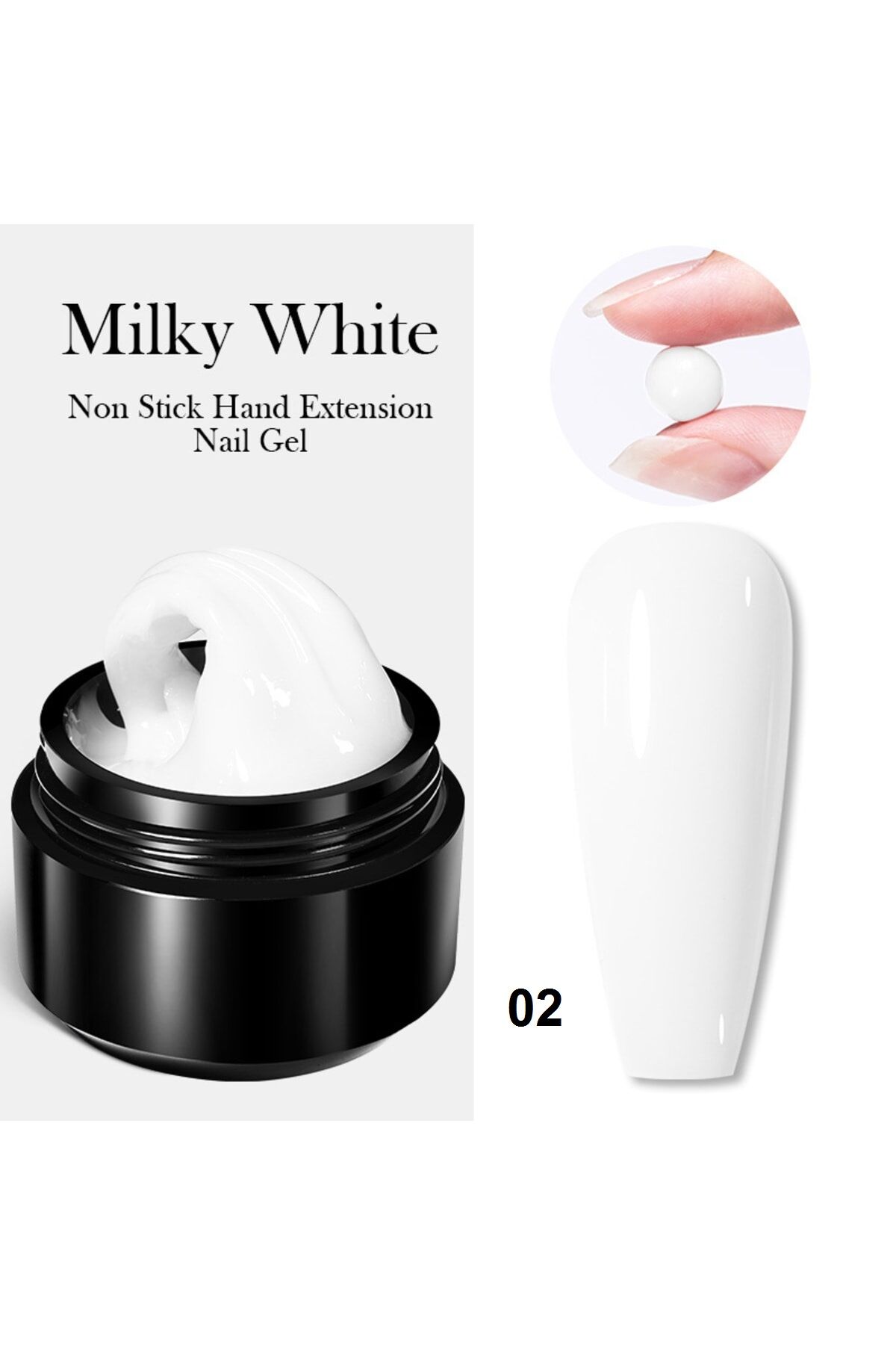 Born Pretty 15ml Non Stick Extension Gel (Yapışkan Katsız Katı Tırnak Uzatma Jeli)