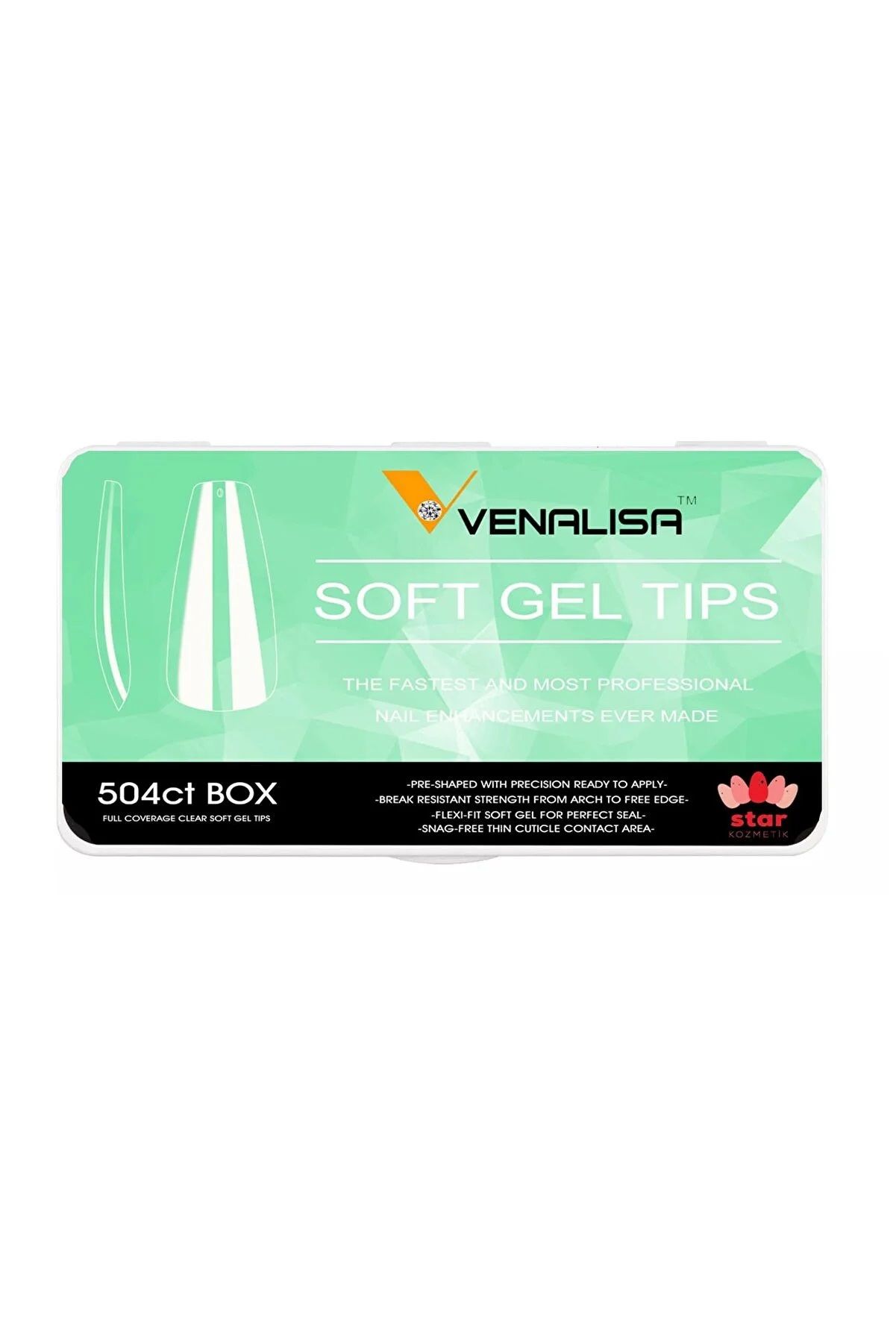 Venalisa Soft Gel Tips Yeni Nesil Protez Tırnak Jel Tips