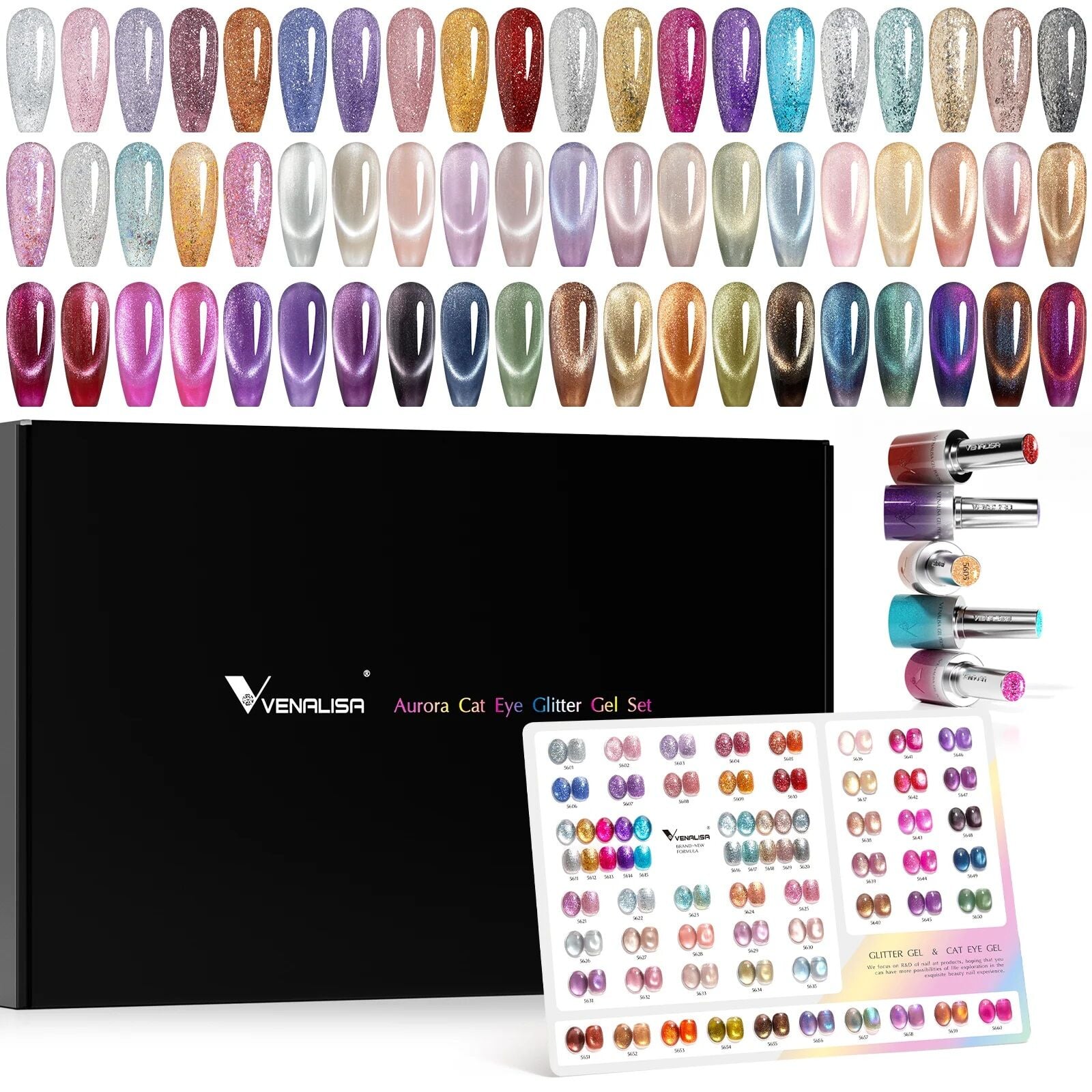 Venalisa Exclusive Set 60 Renk + Kartela