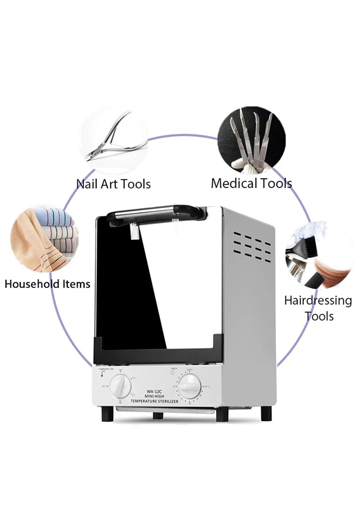 FMX36 Yüksek Isılı Sterilizasyon Makinesi 12 Litre Hacim